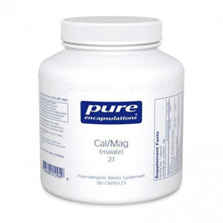 Calcium Magnesium (cit/mal) 2:1 (180 caps) Free shipping - SDBrainCenter