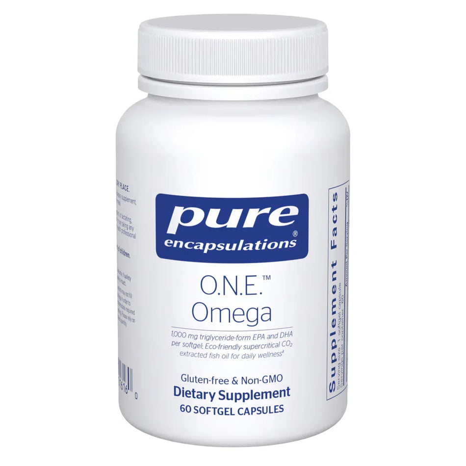O.N.E. Omega 30 or 60 softgels