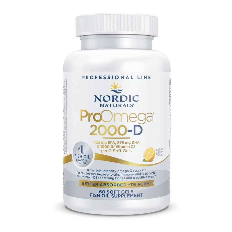 ProOmega 2000-D (60,120 gel caps) Free Shipping