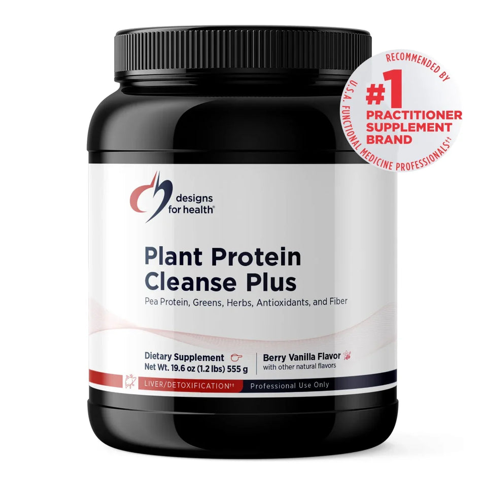 Plant Protein Cleanse Plus Powder 1.22lbs (berry vanilla flavor)