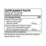 Berberine 1000mg (60 caps)