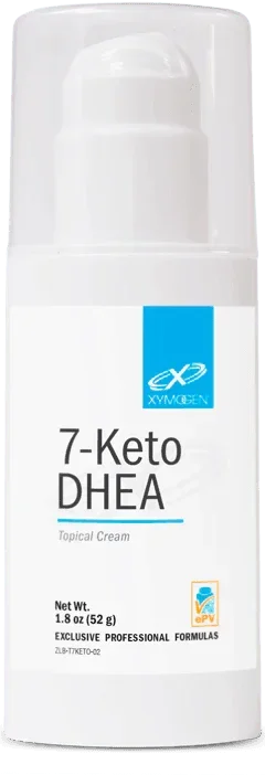 7-Keto DHEA topical cream bottle, 1.8 oz, professional grade supplement