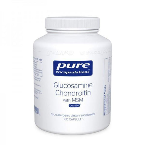 Glucosamine Chondroitin with MSM (120, 240, 360 caps) Free Shipping - SDBrainCenter