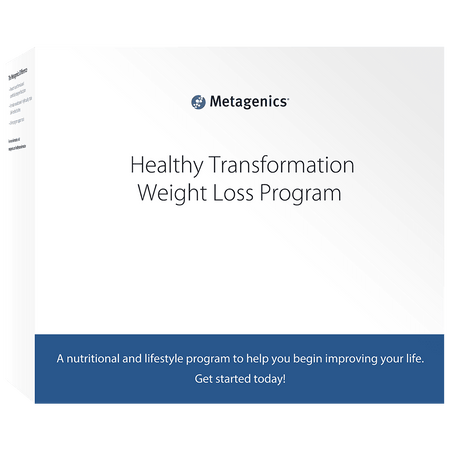 Box for Metagenics Healthy Transformation Weight Loss Program, nutritional lifestyle kit.