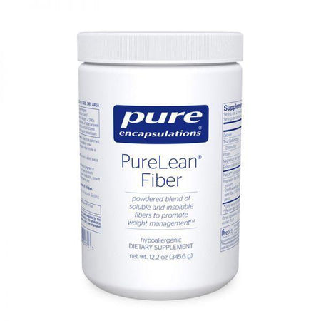 PureLean Fiber dietary supplement powder container for digestive and weight management support