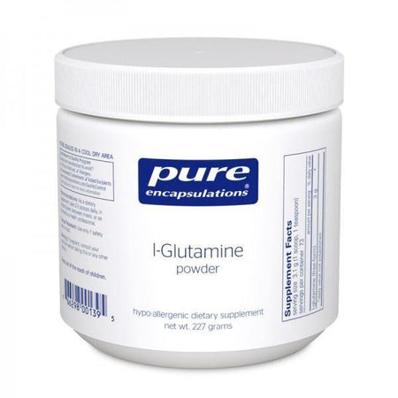 Pure Encapsulations L-Glutamine powder dietary supplement 227 grams container