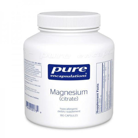 Magnesium Citrate (90 or 180 caps) Free Shipping - SDBrainCenter
