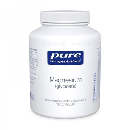 Magnesium Glycinate (90, 180, 360 caps) Free Shipping - SDBrainCenter
