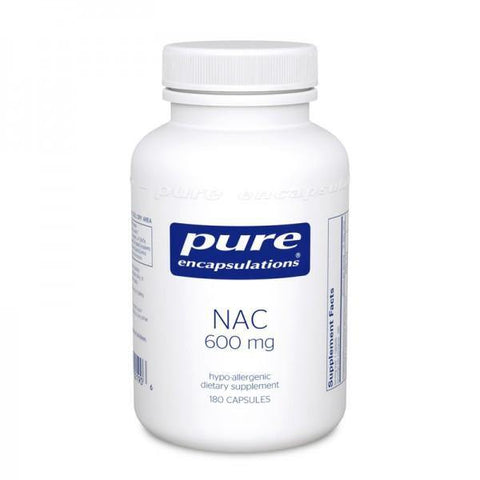 NAC (N-Acetyl-L-Cysteine 600 mg (90, 180, 360 caps) Free Shipping - SDBrainCenter