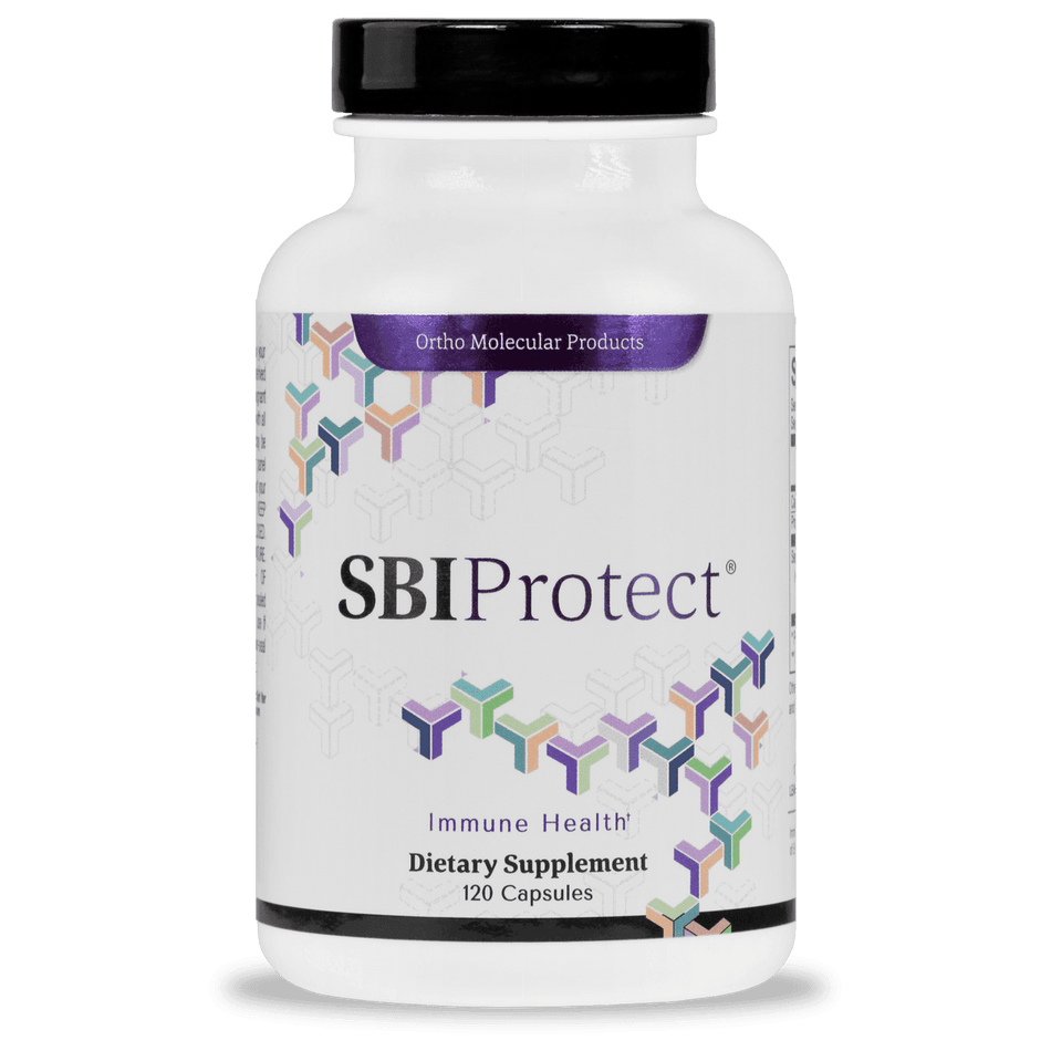 SBI Protect dietary supplement bottle for immune health, 120 capsules, white label